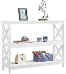 Yaheetech Console Table 3 Shelves Hallway