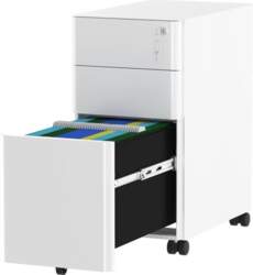YITAHOME Rolling Container, Lockable Rolling Container