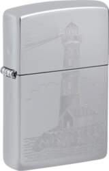 Zippo Lighter 46725 Lighthouse Design