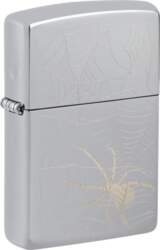 Zippo Lighter 48767 Spider Web Design