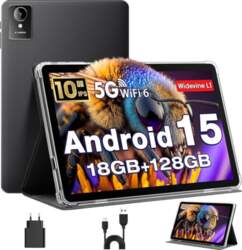 10 collu Android 15 planšetdators ar