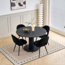 115 cm Round Dining Table with