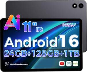 11 collu planšetdators ar Android 16