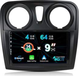 2 DIN Android 14 Auto Radio