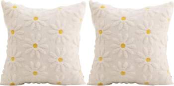 2 Pack Spring Summer Daisy spilvenu