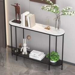 2 Tier Console Table Narrow Entrance