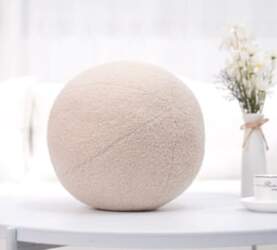30 cm 3D apaļš spilvens Plush