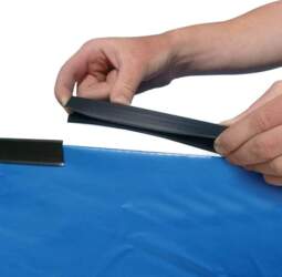 33 gabali Peldbaseins Flat Coping Strips