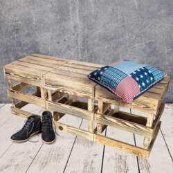 3 Small Stools without Backrest Made