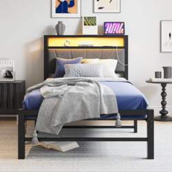 3ft Single Bed Frame with Storage