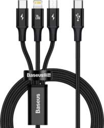 3v1 kabelis USB-C - USB-C /