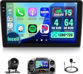 4 + 64G Android auto radio