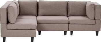 4 Seater Module Corner Sofa Fabric