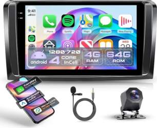 4G + 64G Android auto radio