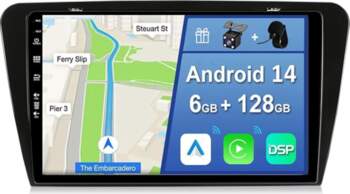 [6GB + 128GB] Android 14 autoradio