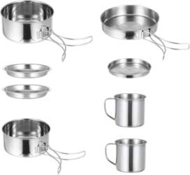 Abaodam 1 komplekts Camping Cooking Pot