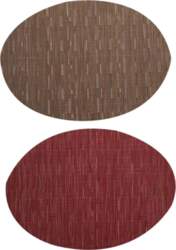 ABOOFAN 2 Pieces Pattern PVC Placemat