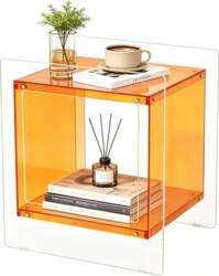 Acrylic Side Table 46 x 39