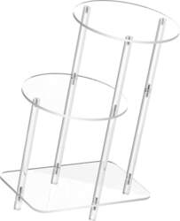Acrylic Side Table End Table Small