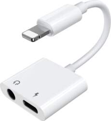 Adaptera austiņu sadalītājs iPhone Lightning -