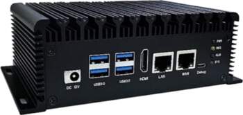 AI Edge Computing Box Multipleksētā video