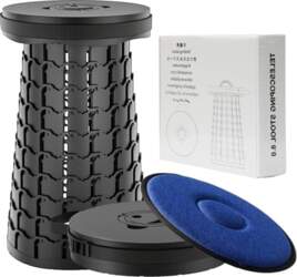 ALEVMOOM Improved portable folding stool with