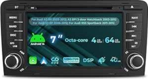 Android 14 Auto radio Audi A3