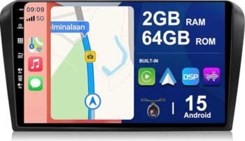 Android 14 IPS auto radio priekš