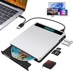 Ārējais CD/DVD disku lasītājs, USB 3