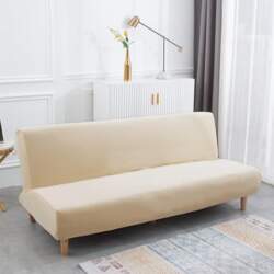 Armless Futon Sofa Bed Cover -