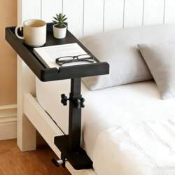 Bed Shelf for Hanging, Height-Adjustable Bed