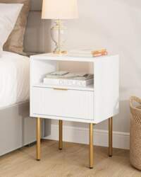 Bedside Table with 1 Open Shelf