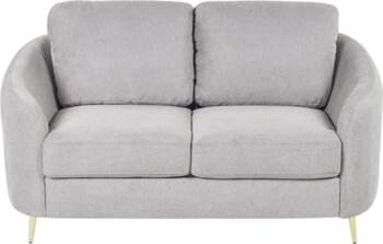 Beliani 2 Seater Sofa Grey with