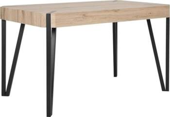 Beliani Elegant Dining Table with Rounded
