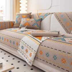 Boho Sofa Cover Corner L Shape