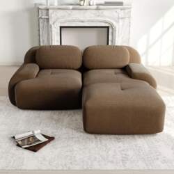 Boneless Couch, Modular 2-Seater Sofa Made