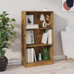 Bookcase 3 Tier Modern Bookcase with