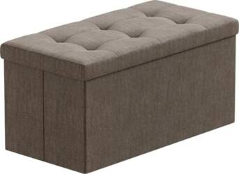 BRIAN & DANY Foldable Stool Linen