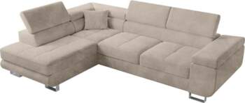 BROMARKT Sofa with Sleep Function, Corner