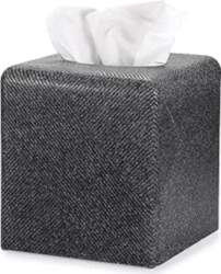 BTSKY Tissue Box Cover Resin Square