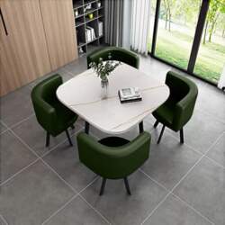 Cact Round Dining Table Set with