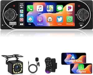 Carplay Single Din Autoradio Bluetooth 5