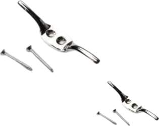 Chrome Peg Hook Tieback Chrome Cord