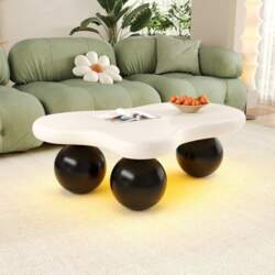 Cloud Coffee Table with LED, Design
