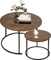 Coffee Table, Marble Look, Diameter 70