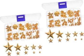 COHEALI Pack of 300 Five-Pointed Star