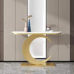 Console Table for Entryway, Rectangular Sofa