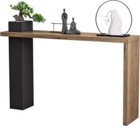 Console Table Slim Solid Wood Home