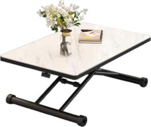 Convertible Couch Dining Table with Adjustable