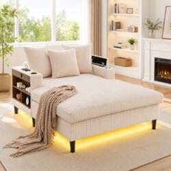 Cord Sofa Bed, Corner Sofa with